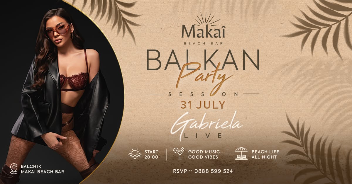 Balkan Party whit Gabriela